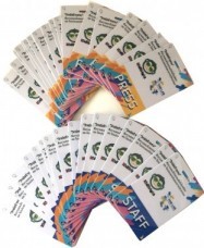 บัตรสมาชิกพร้อมเจาะรู